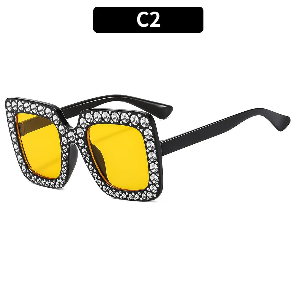 Plastic sunglasses in various colour combinations for sun protection during travel and cycling