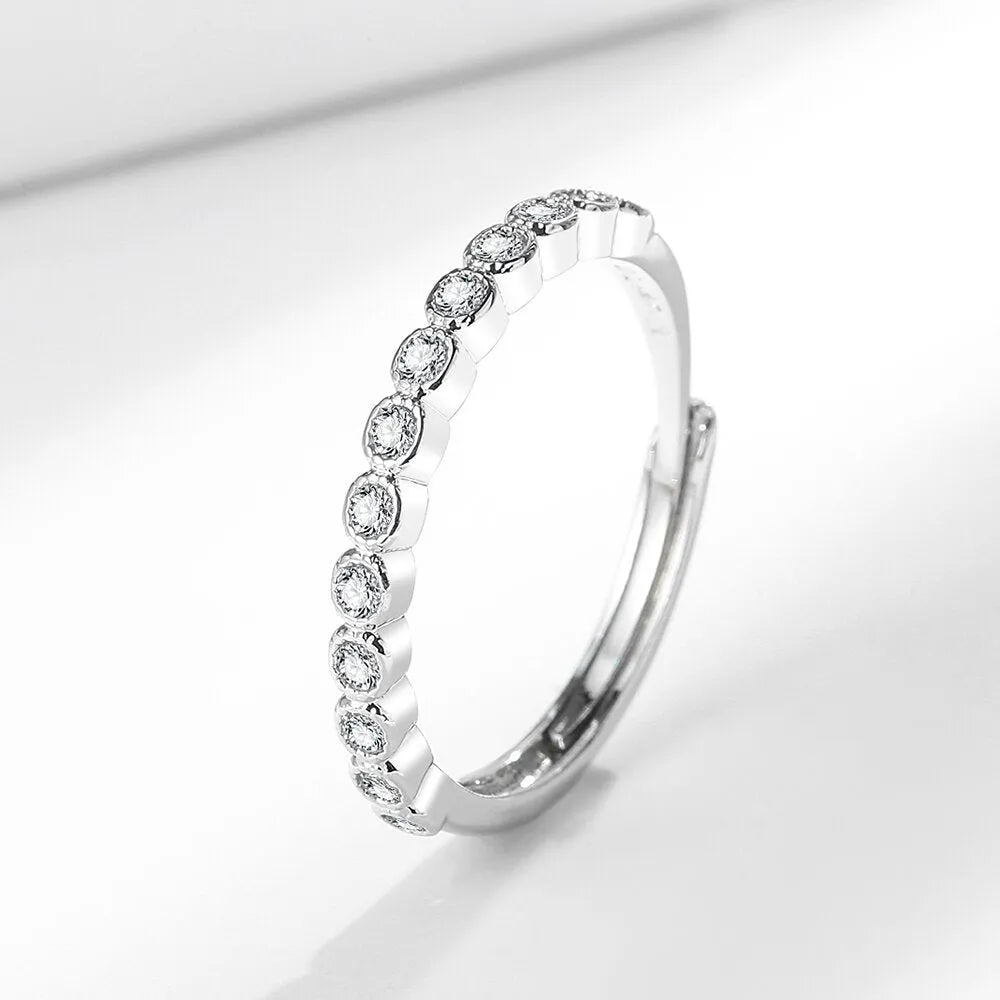 Geometric open mouth women's tail ring in electroplated copper, shown in white gold and yellow gold colour options.