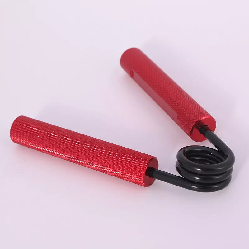 Aluminum Alloy Spring Grip Fitness Hand Equipment with adjustable resistance