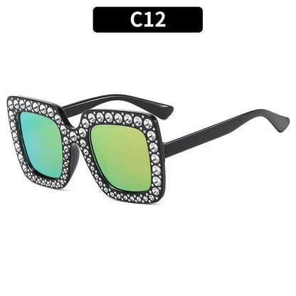 Plastic sunglasses in various colour combinations for sun protection during travel and cycling