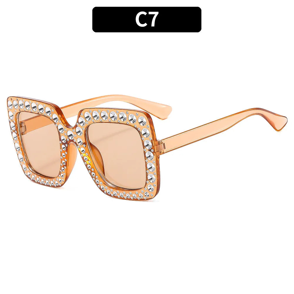 Plastic sunglasses in various colour combinations for sun protection during travel and cycling