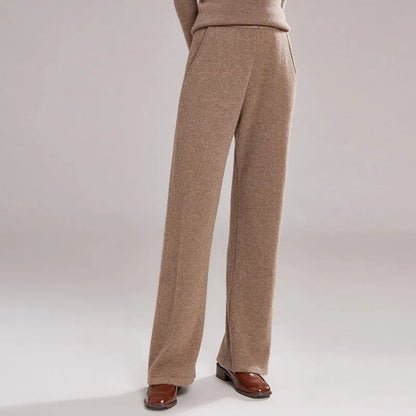Women's casual cashmere leggings in free size with high elasticity for commuting
