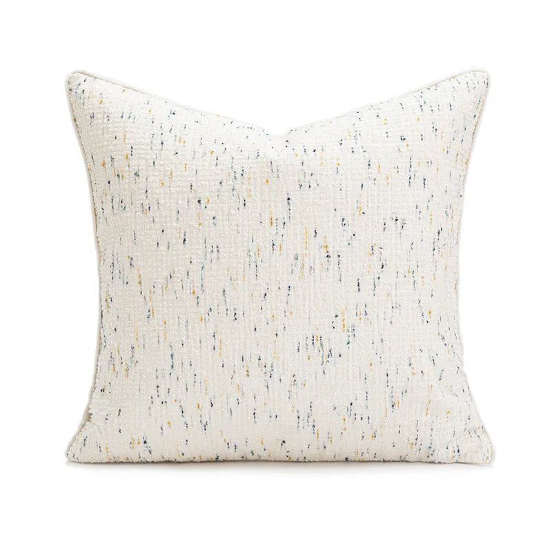 Pillow cushion in solid colour with coreless design for sofas and bay windows