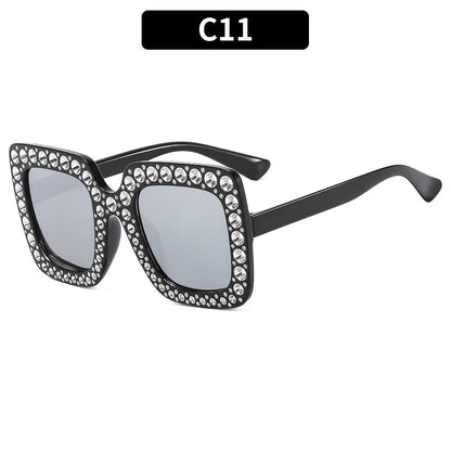 Plastic sunglasses in various colour combinations for sun protection during travel and cycling