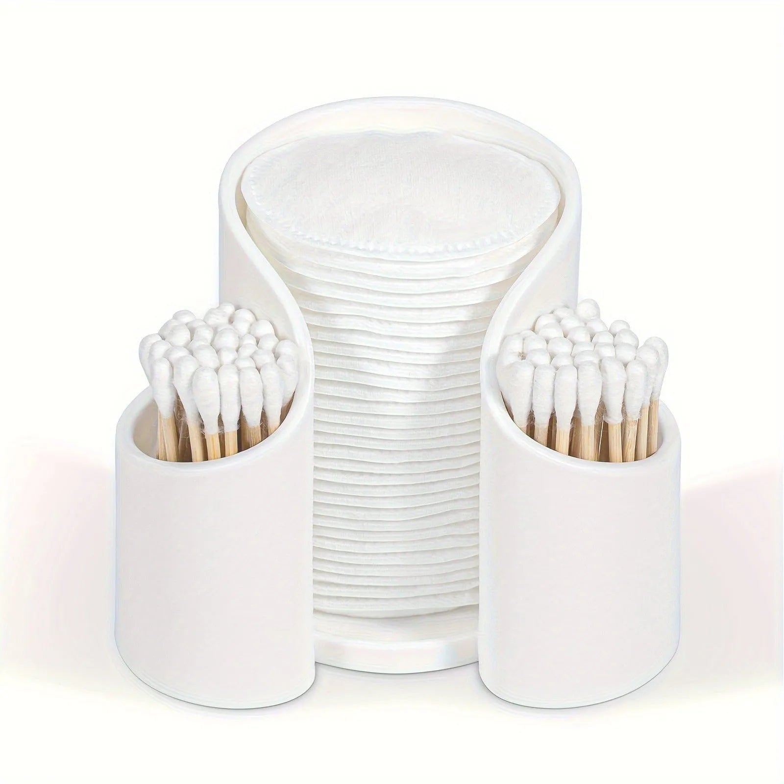 Solid-colour plastic dental floss storage box in modern simplicity style