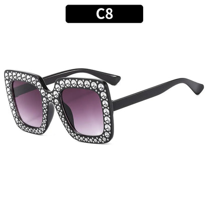 Plastic sunglasses in various colour combinations for sun protection during travel and cycling