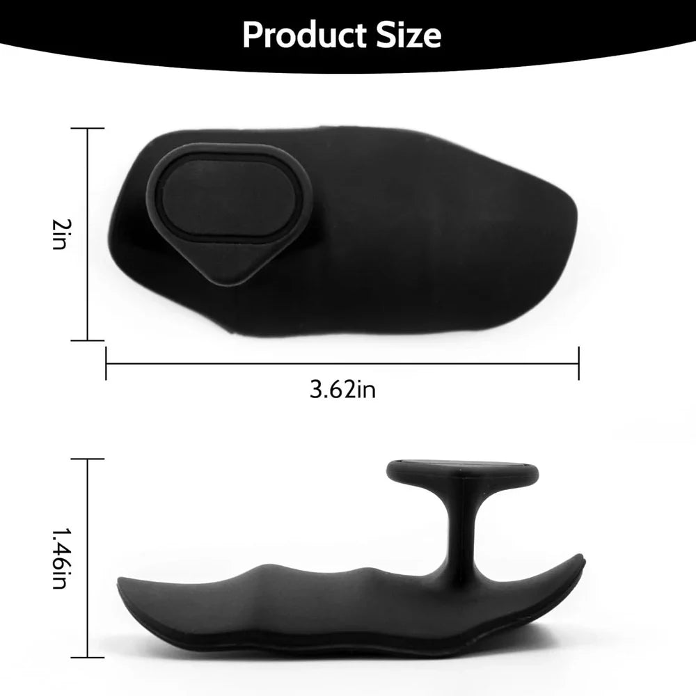 Anti-slip grip strengthener finger trainer for dumbbell exercises with breathable fabric