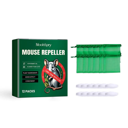 60ml natural rat repellent spray bottle with clove and peppermint oils for outdoor and car use