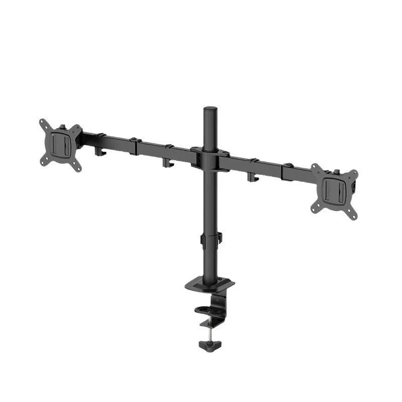 Computer lifting rotating display bracket universal VESA mount for 13-32 inch monitors up to 9kg load capacity made from SPCC cold rolled steel with adjustable lifting height and swivel rotation
