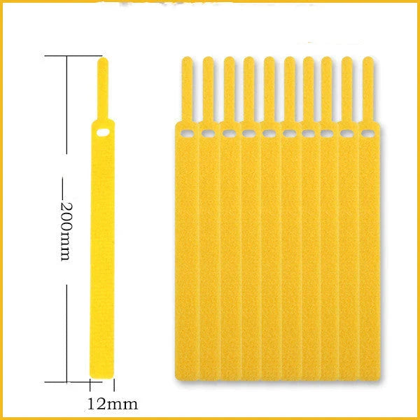 Back to Back Velcro Cable Management - Neatly organize your cords and cables for a clean, clutter-free workspace or entertainment setup.