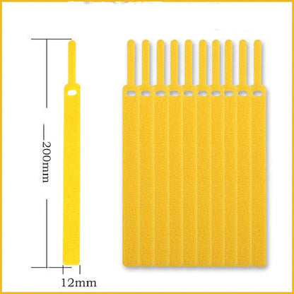 Back to Back Velcro Cable Management - Neatly organize your cords and cables for a clean, clutter-free workspace or entertainment setup.