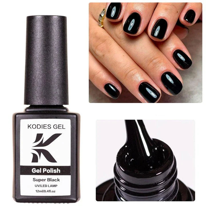 Hhomeenjoy Super Black Gel Nail Polish