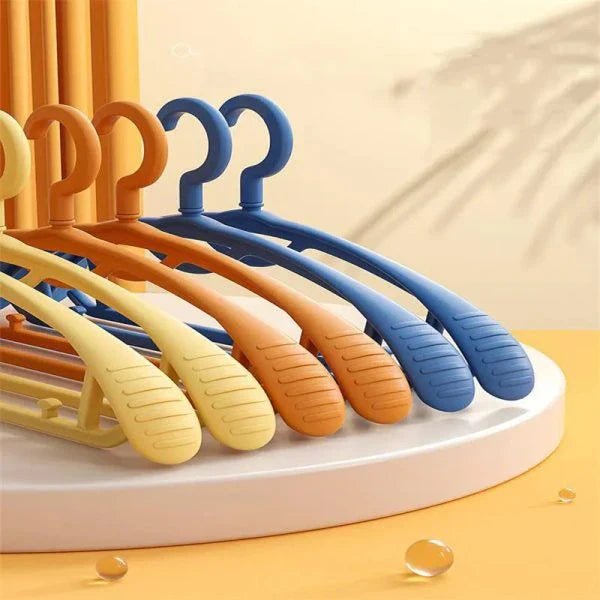 Premium, non-slip clothes hangers in a variety of colors, designed to keep your wardrobe organized and looking its best.