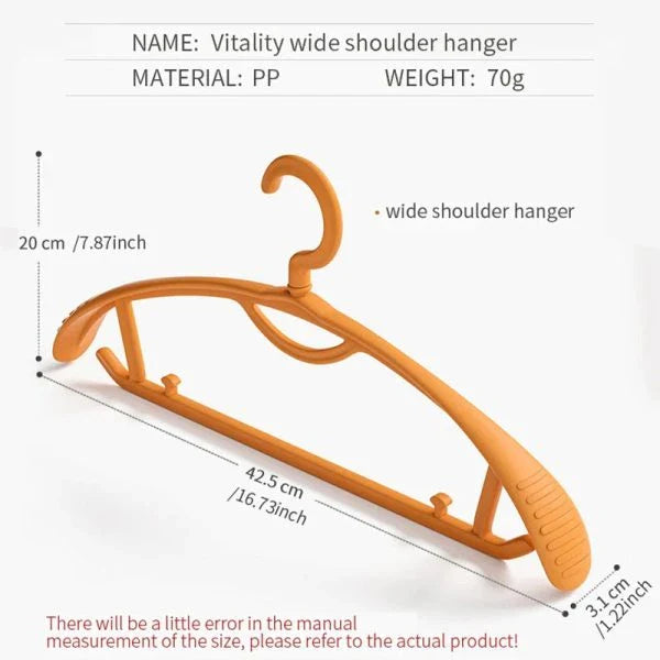 Premium, non-slip clothes hangers in a variety of colors, designed to keep your wardrobe organized and looking its best.