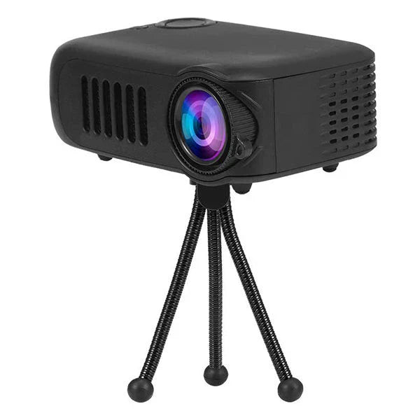 1080P Mini Portable Phone Projector with large 80-inch display, bright 800-lumen LED, and versatile connectivity options