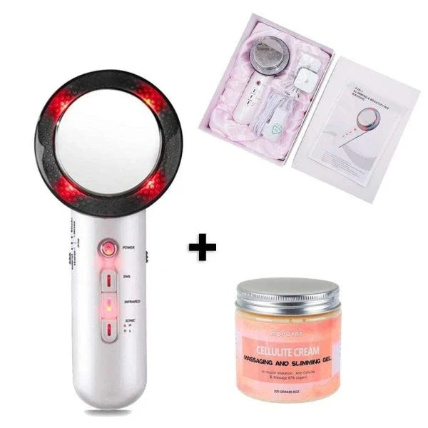 Ultrasonic Cavitation Fat Burner Device for Body Slimming and Anti-Cellulite Treatment