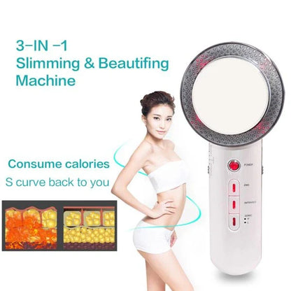Ultrasonic Cavitation Fat Burner Device for Body Slimming and Anti-Cellulite Treatment