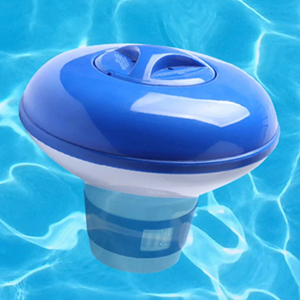 Large Pool Chlorine Dispenser - Floating Chlorine Tablet Holder for Pools, Fountains, and Fish Tanks