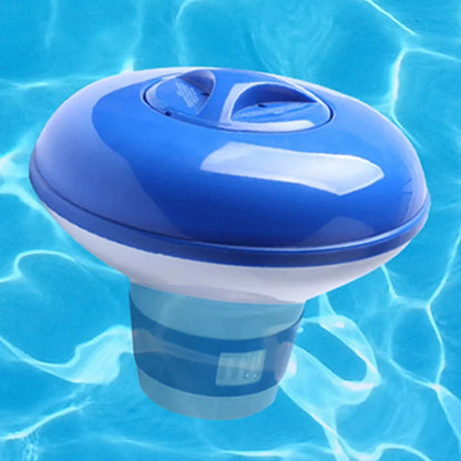 Large Pool Chlorine Dispenser - Floating Chlorine Tablet Holder for Pools, Fountains, and Fish Tanks