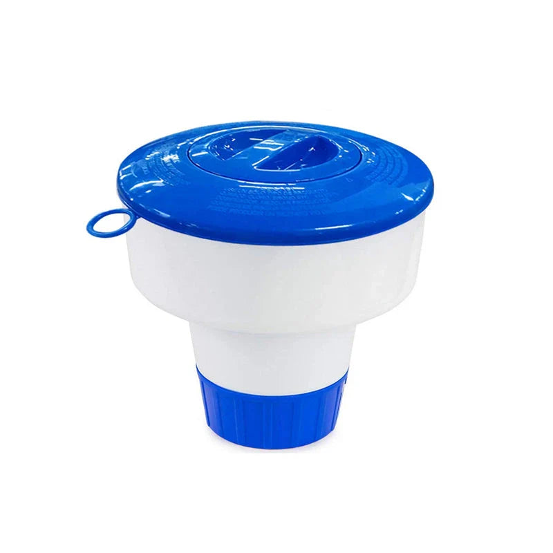 Large Pool Chlorine Dispenser - Floating Chlorine Tablet Holder for Pools, Fountains, and Fish Tanks