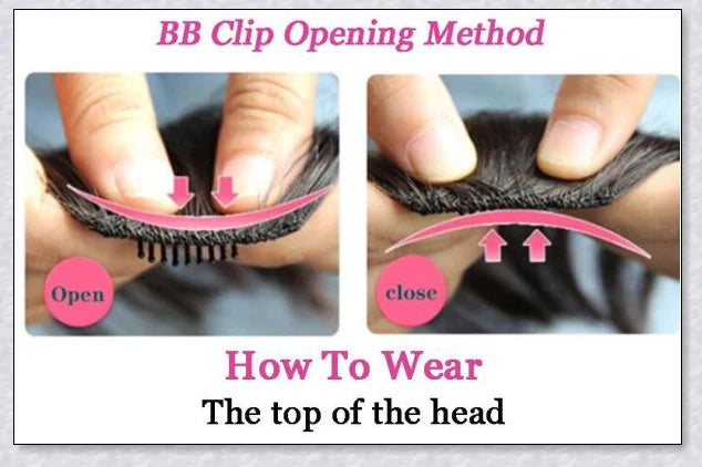 Instantvolume - Invisible Hair Thickening Wig in multiple natural hair colors and lengths