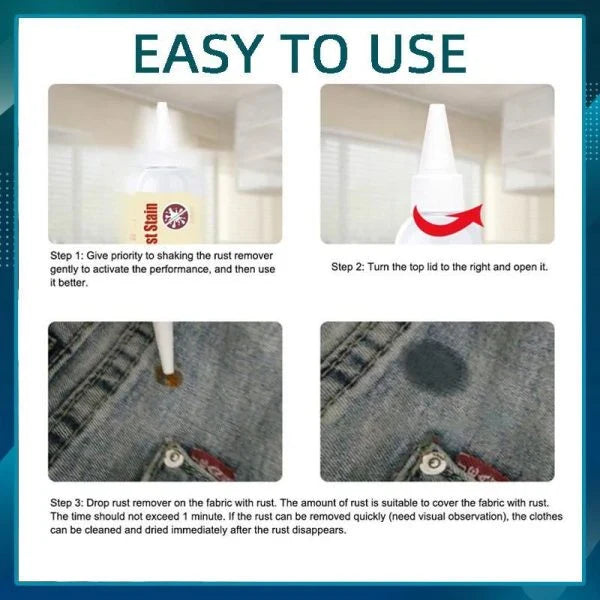 Emergency Stain Remover - Powerful, safe stain remover for clothes, carpets, upholstery, and more