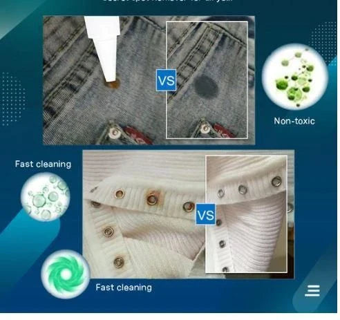 Emergency Stain Remover - Powerful, safe stain remover for clothes, carpets, upholstery, and more