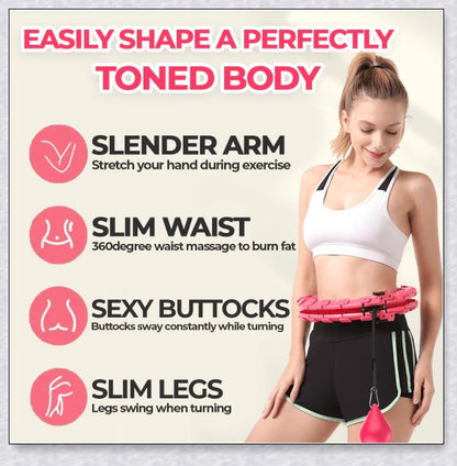 Smart Hula Hoop - an innovative fitness tool that helps melt fat and tone your body in just minutes a day