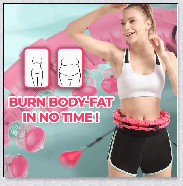 Smart Hula Hoop - an innovative fitness tool that helps melt fat and tone your body in just minutes a day