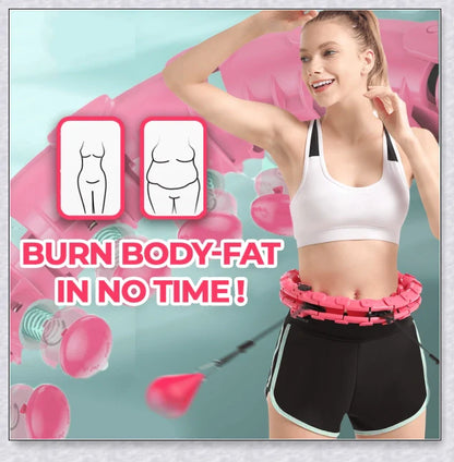 Smart Hula Hoop - an innovative fitness tool that helps melt fat and tone your body in just minutes a day