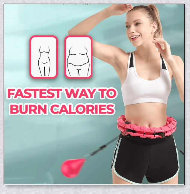 Smart Hula Hoop - an innovative fitness tool that helps melt fat and tone your body in just minutes a day