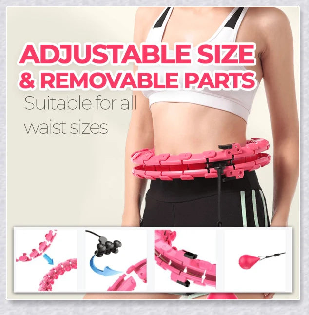Smart Hula Hoop - an innovative fitness tool that helps melt fat and tone your body in just minutes a day