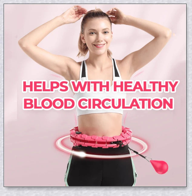 Smart Hula Hoop - an innovative fitness tool that helps melt fat and tone your body in just minutes a day