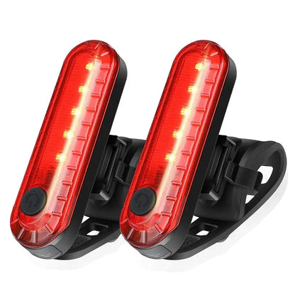 Rechargeable LED Bike Tail Light - Bright, Reliable Cycling Safety Accessory