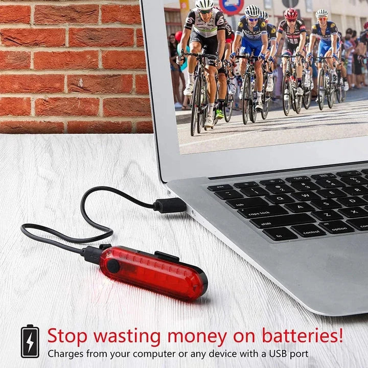 Hhomeenjoy  Rechargeable LED Bike Tail Light