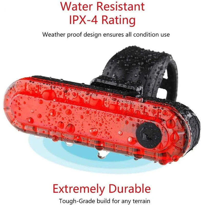 Rechargeable LED Bike Tail Light - Bright, Reliable Cycling Safety Accessory