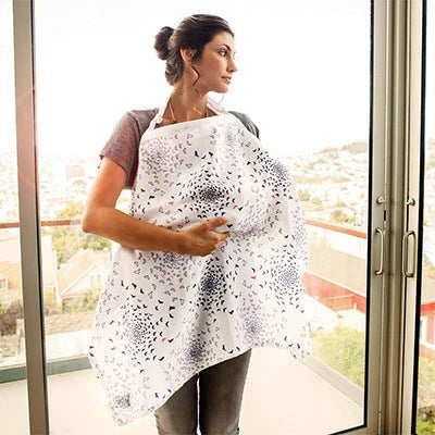 Hhomeenjoy US Breathable Nursing Cover - Lightweight and Perfect for Summer Outings