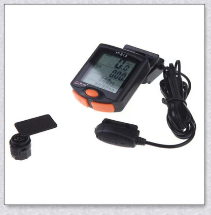 Premium Waterproof Smart Bike Speedometer Computer - Track Speed, Distance, and Calories Burned for Optimal Cycling Performance