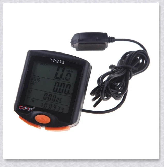 Premium Waterproof Smart Bike Speedometer Computer - Track Speed, Distance, and Calories Burned for Optimal Cycling Performance