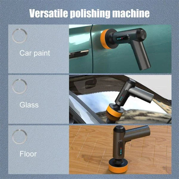 Hhomeenjoy Wireless Car Polishing and Buffing Machine