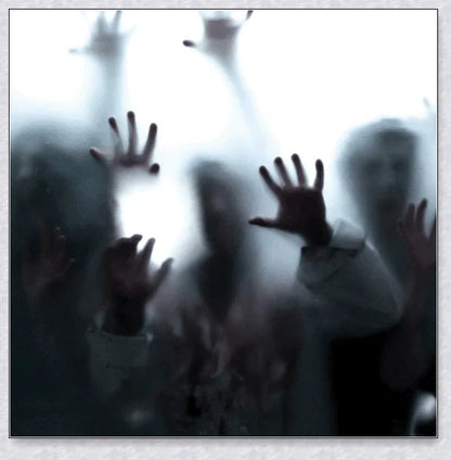 Halloween Holographic Projection - A versatile device that transforms your home into a spooky, immersive Halloween display with 12 pre-loaded holiday movies and built-in audio.