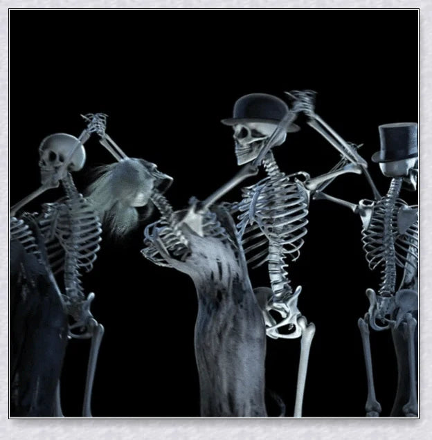 Halloween Holographic Projection - A versatile device that transforms your home into a spooky, immersive Halloween display with 12 pre-loaded holiday movies and built-in audio.