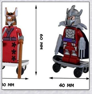 Ninja Turtle Building Blocks - Premium Construction Toys Inspired by the Beloved Teenage Mutant Ninja Turtles