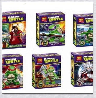 Ninja Turtle Building Blocks - Premium Construction Toys Inspired by the Beloved Teenage Mutant Ninja Turtles