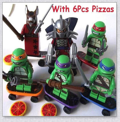 Ninja Turtle Building Blocks - Premium Construction Toys Inspired by the Beloved Teenage Mutant Ninja Turtles