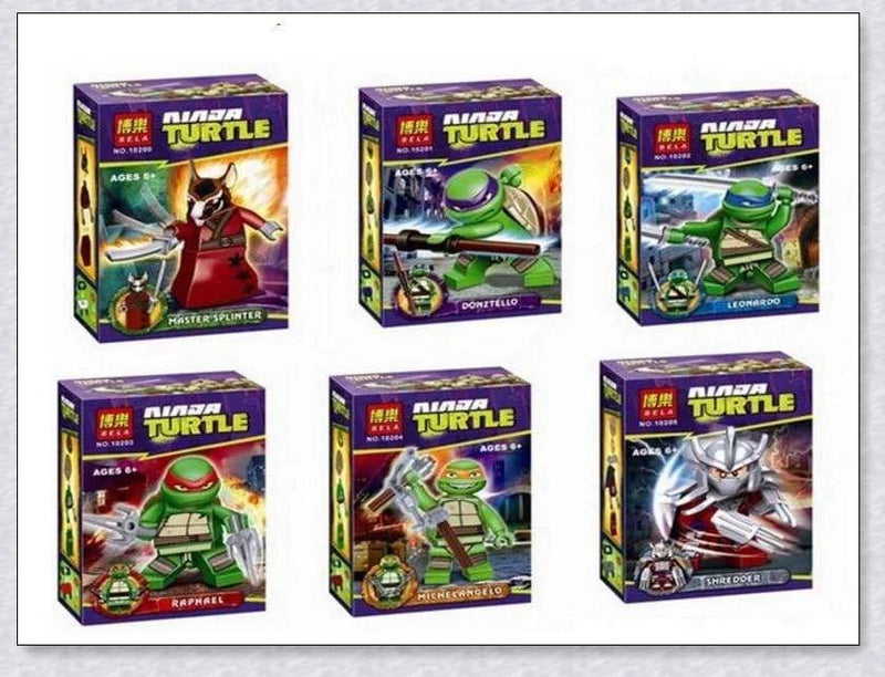 Hhomeenjoy Ninja Turtle Building Blocks