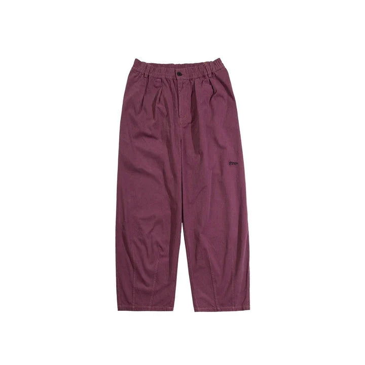 Men's casual cotton trousers in a straight-leg silhouette with a range of classic color options