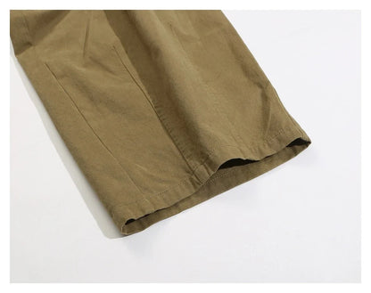 Men's casual cotton trousers in a straight-leg silhouette with a range of classic color options
