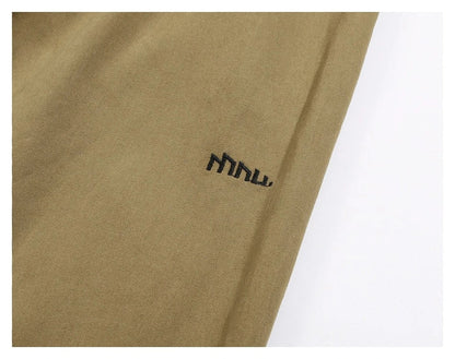 Men's casual cotton trousers in a straight-leg silhouette with a range of classic color options