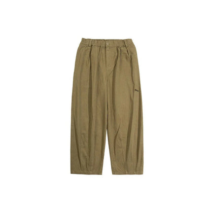 Men's casual cotton trousers in a straight-leg silhouette with a range of classic color options